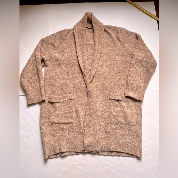 BAREFOOT DREAMS COZY CHIC OVERSIZED CARDIGAN- Plus Size 1X Pink - Picture 1 of 8